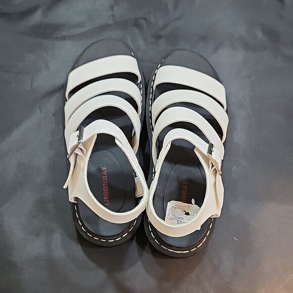 BRAND NEW UNIONBAY MULTI STRAP STRAPPY PLATFORM SANDAL - Picture 5 of 16